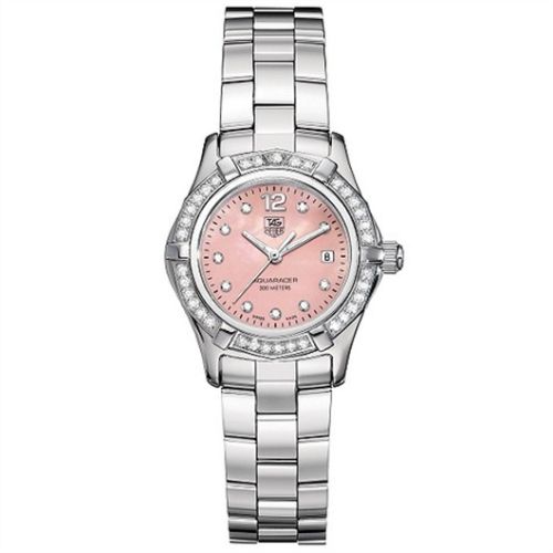 TAG Heuer Aquaracer 300M Quartz 27 Stainless Steel / Diamond / MOP - Diamond / Bracelet